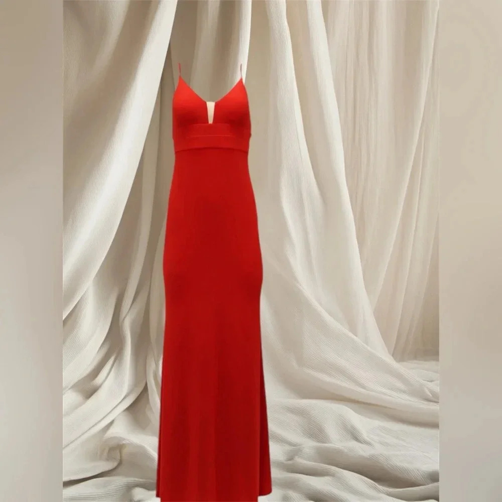 Calvin Klein Red Maxi Dress